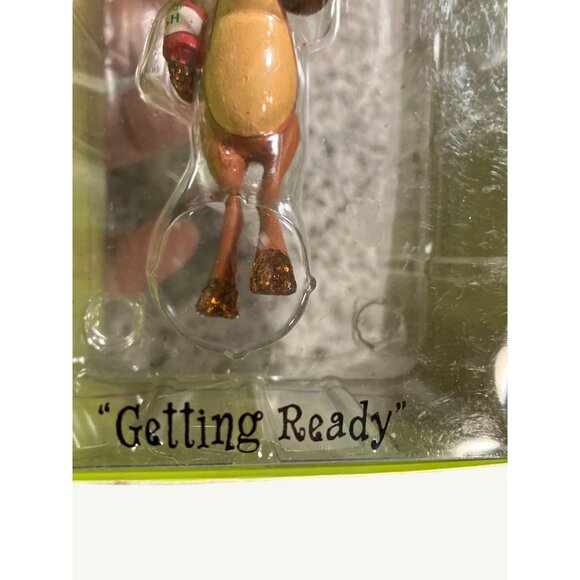 Department 56 Christmas With The Clauses Reindeer Gets Spiffed Up Ornament - Picture 10 of 10